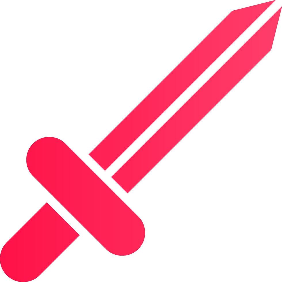 Game Sword Creative Icon Design vector