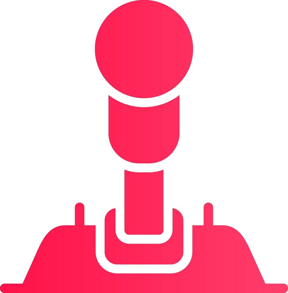 diseño de icono creativo de joystick vector