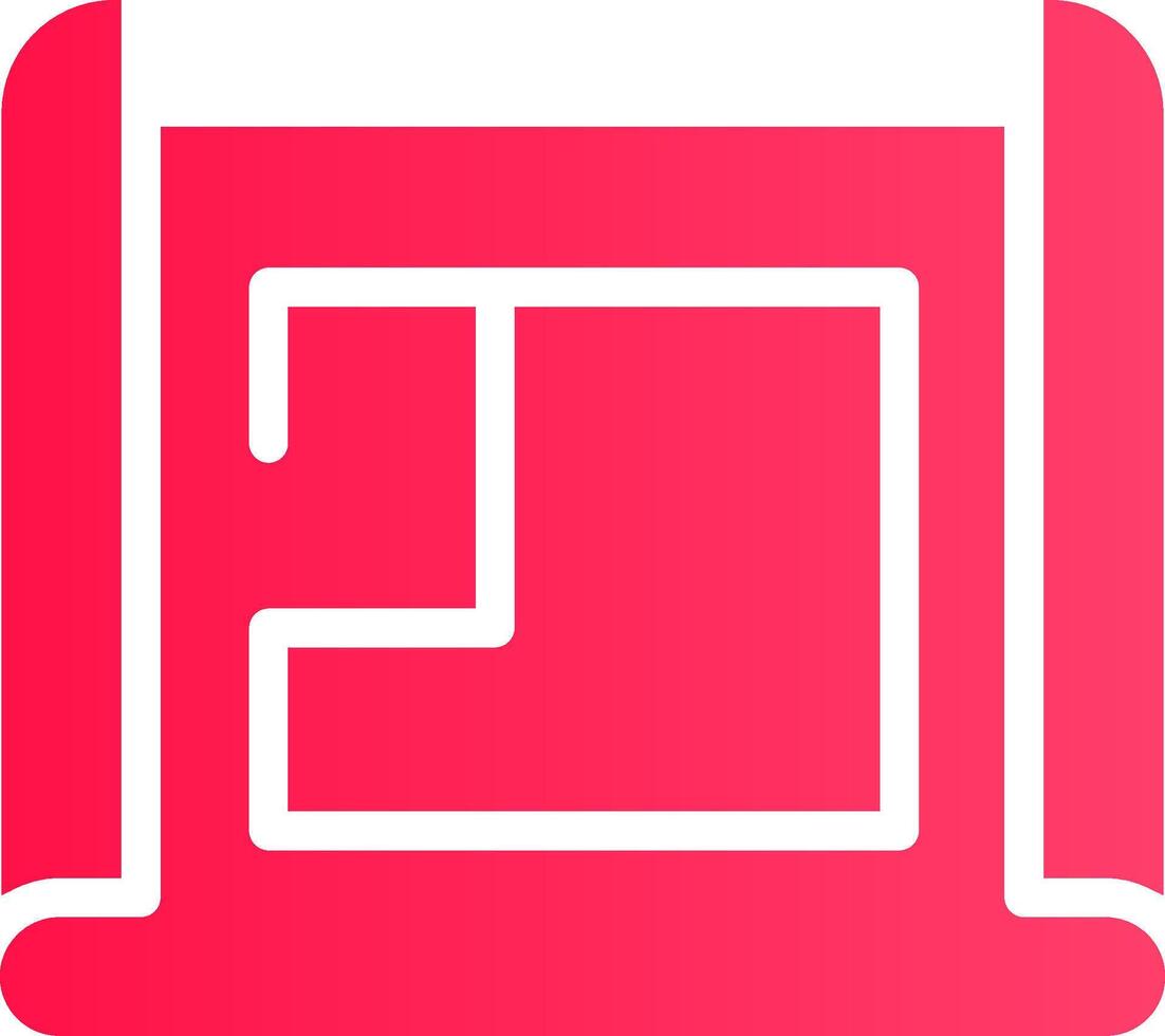 Blueprint Creative Icon Design vector
