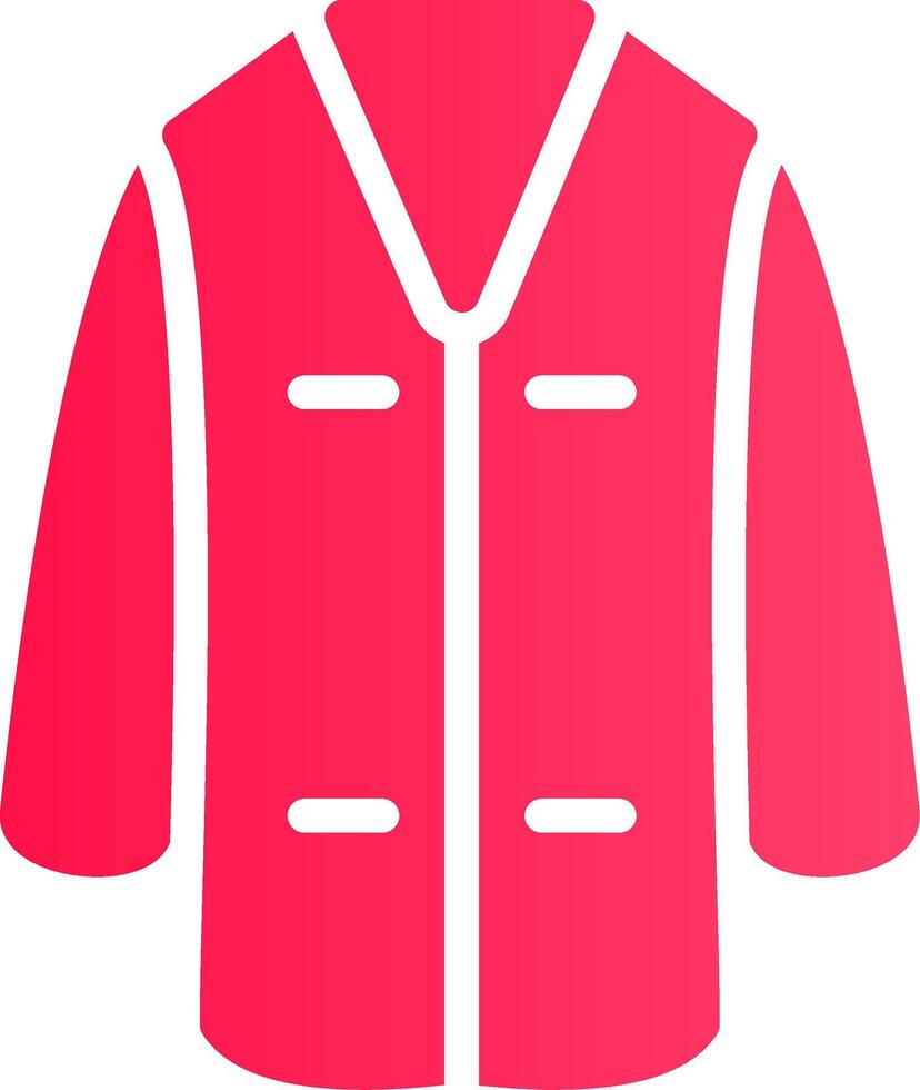 Lab Coat Creative Icon Design vector