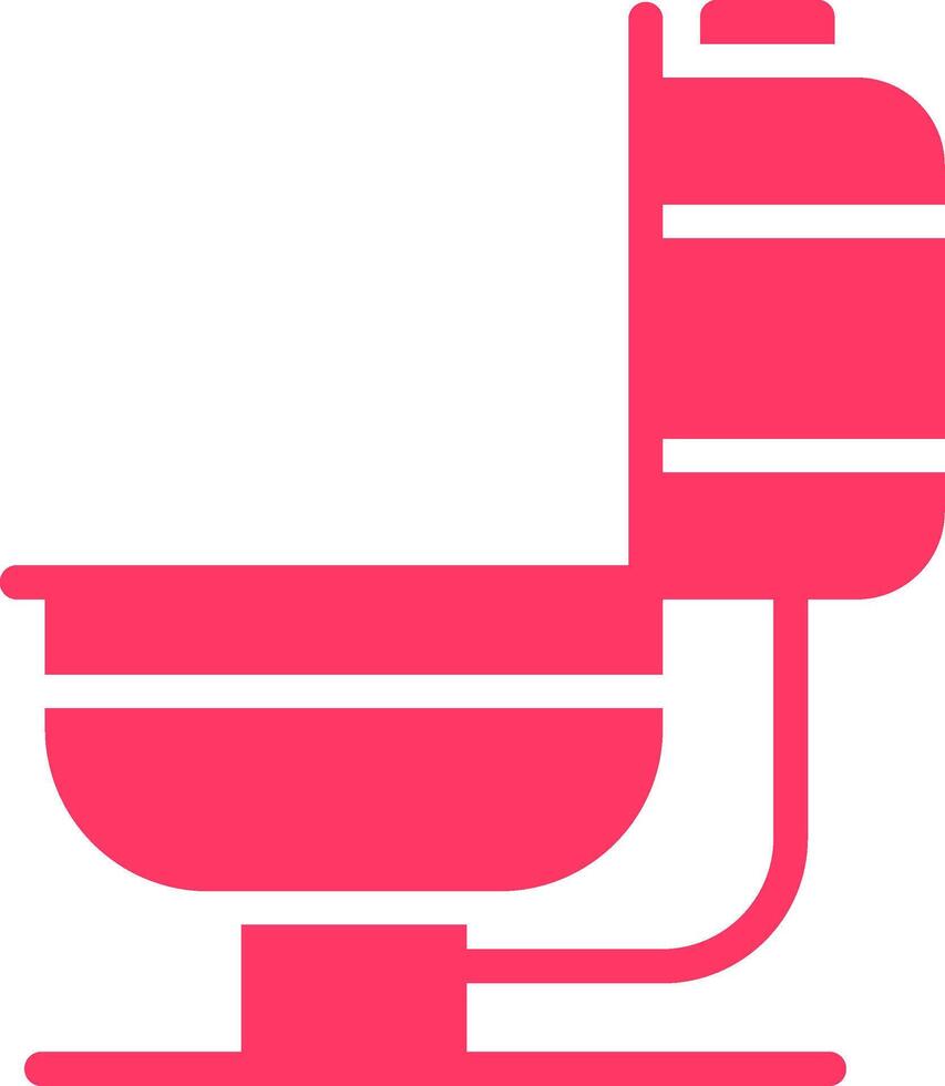 Toilet Creative Icon Design vector