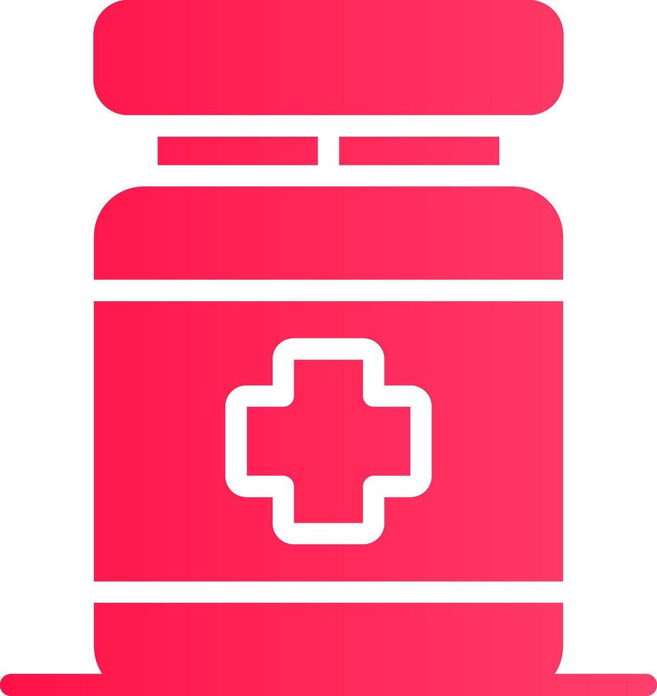 diseño de icono creativo de medicina vector