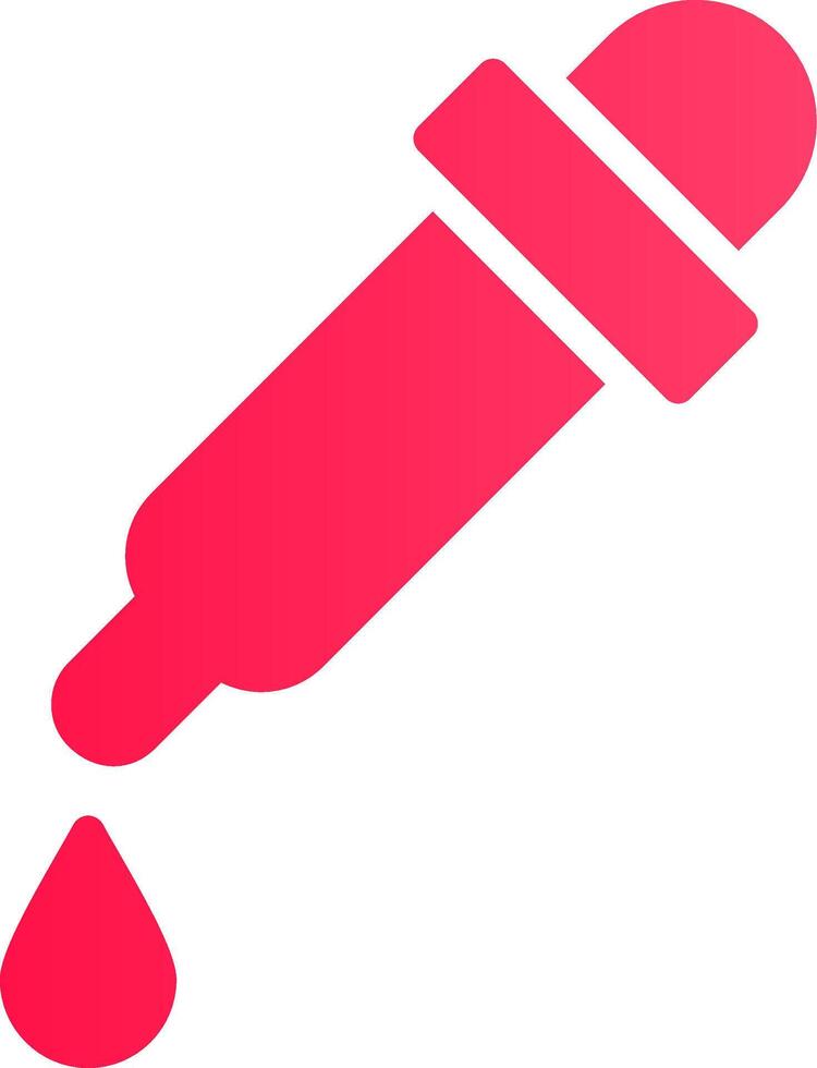 Dropper Creative Icon Design vector
