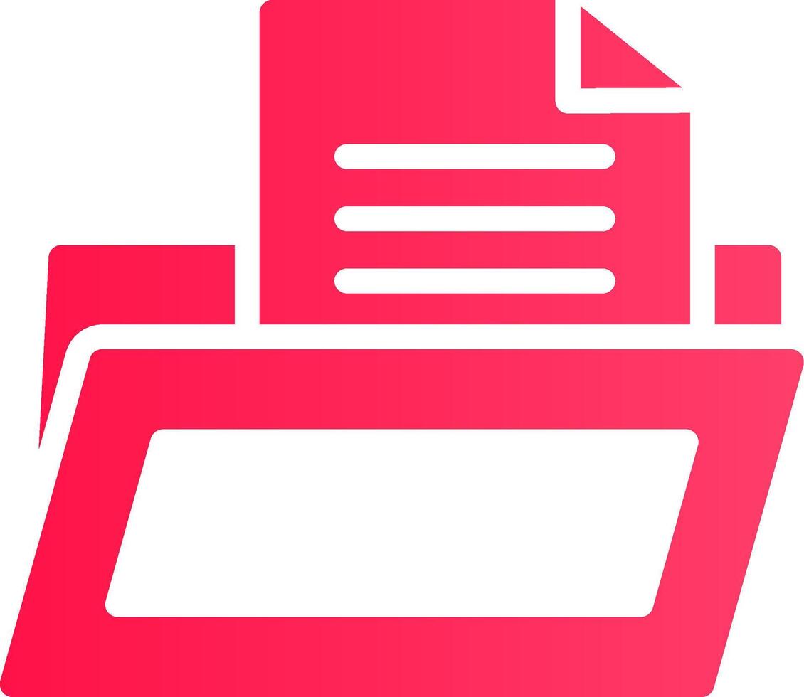 Folder Creative Icon Design vector