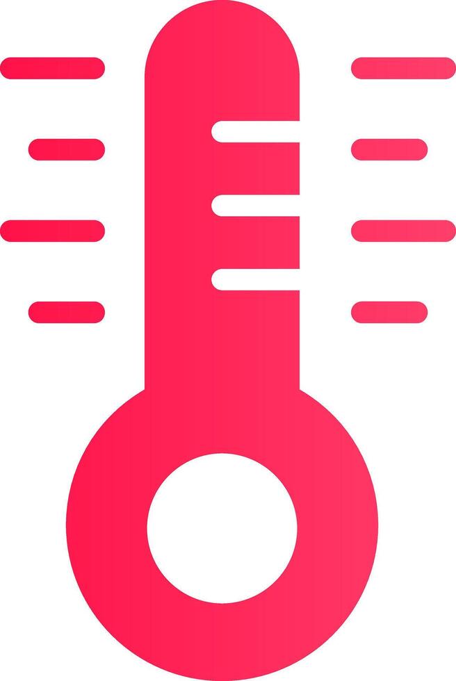 Thermometer Creative Icon Design vector