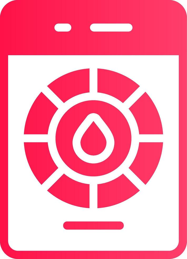 Color Wheel Creative Icon Design vector