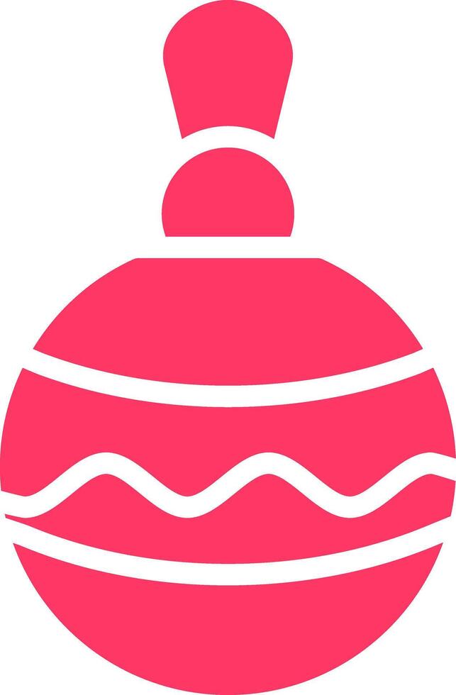 Bauble Creative Icon Design vector