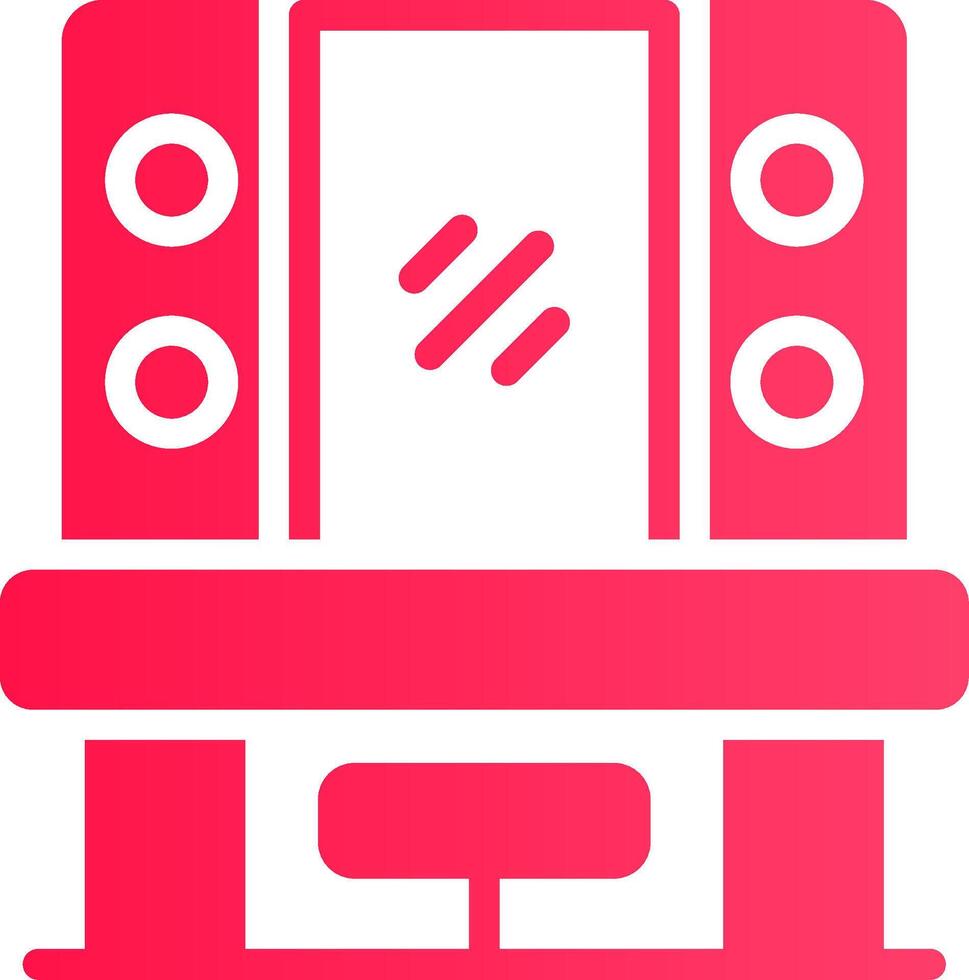 Dressing Room Creative Icon Design vector