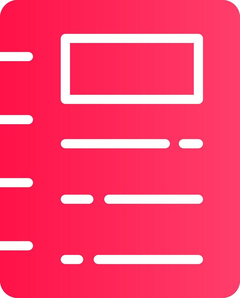 Notebook Creative Icon Design vector