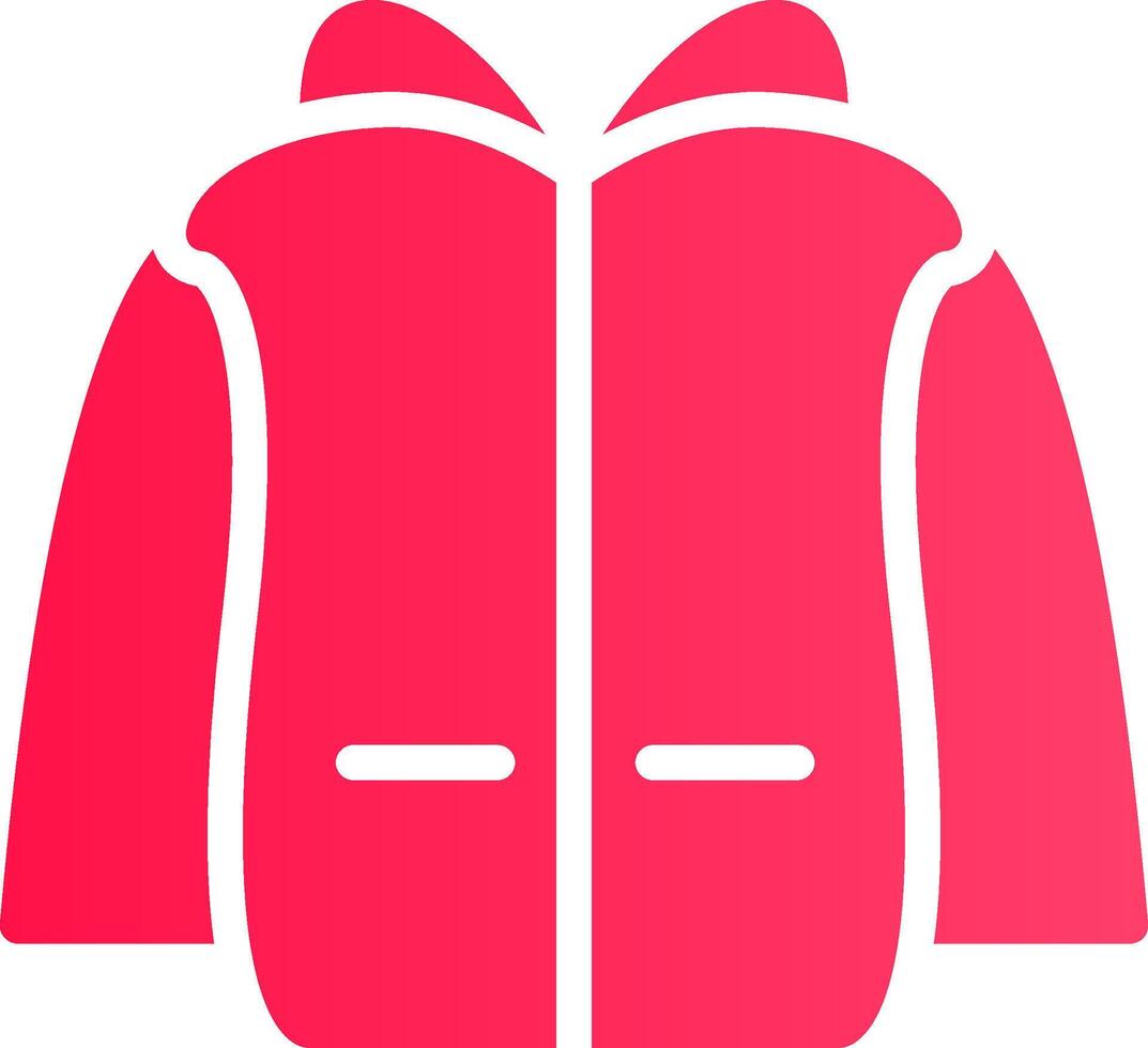 diseño de icono creativo de chaqueta vector