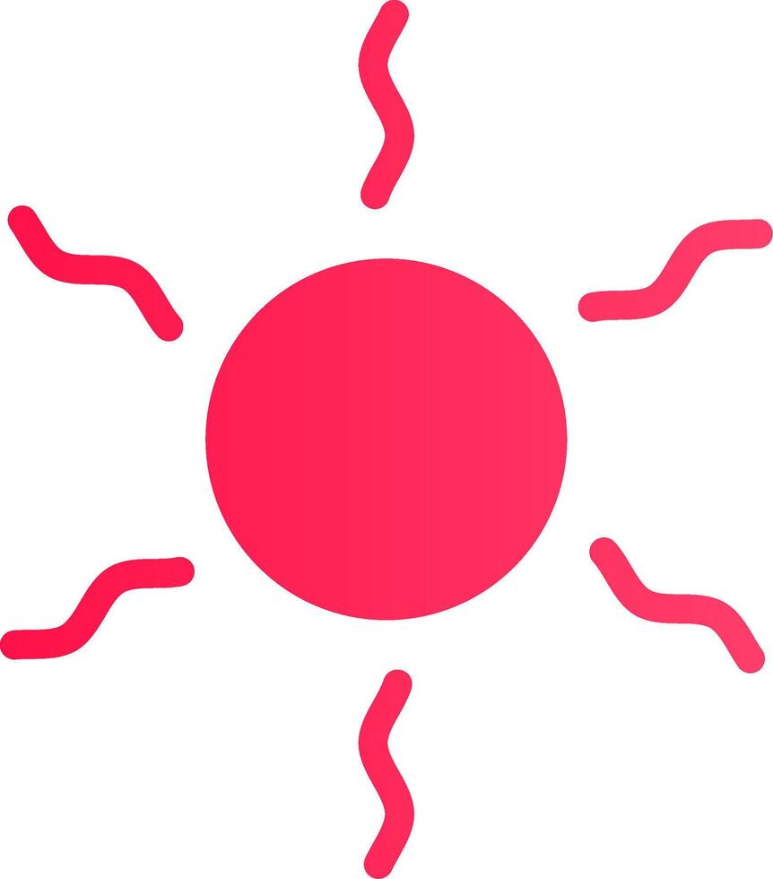 Sun Creative Icon Design vector