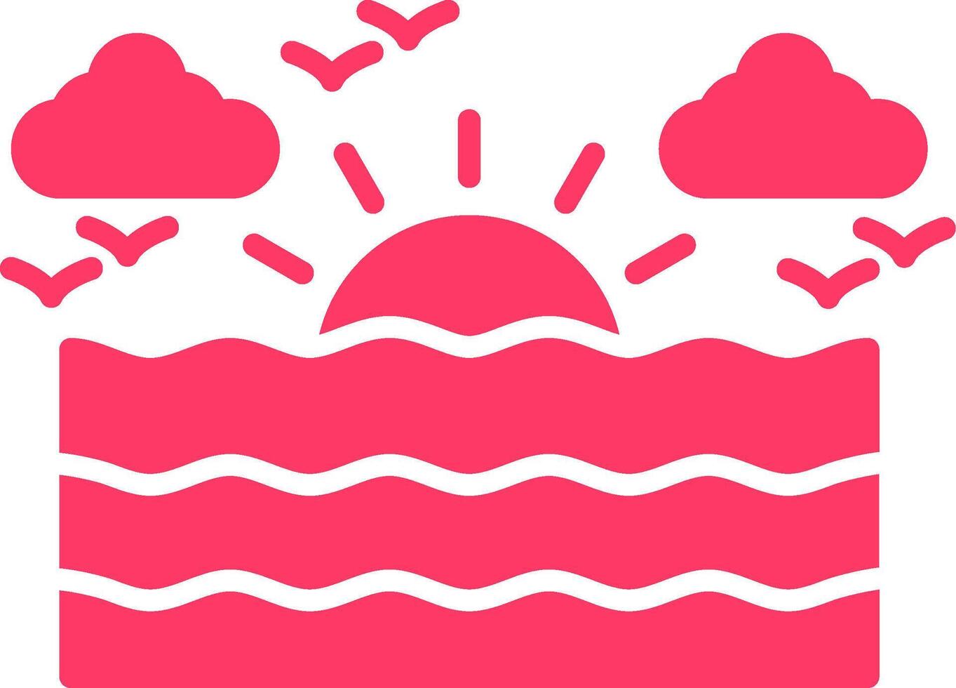 Sea Creative Icon Design vector