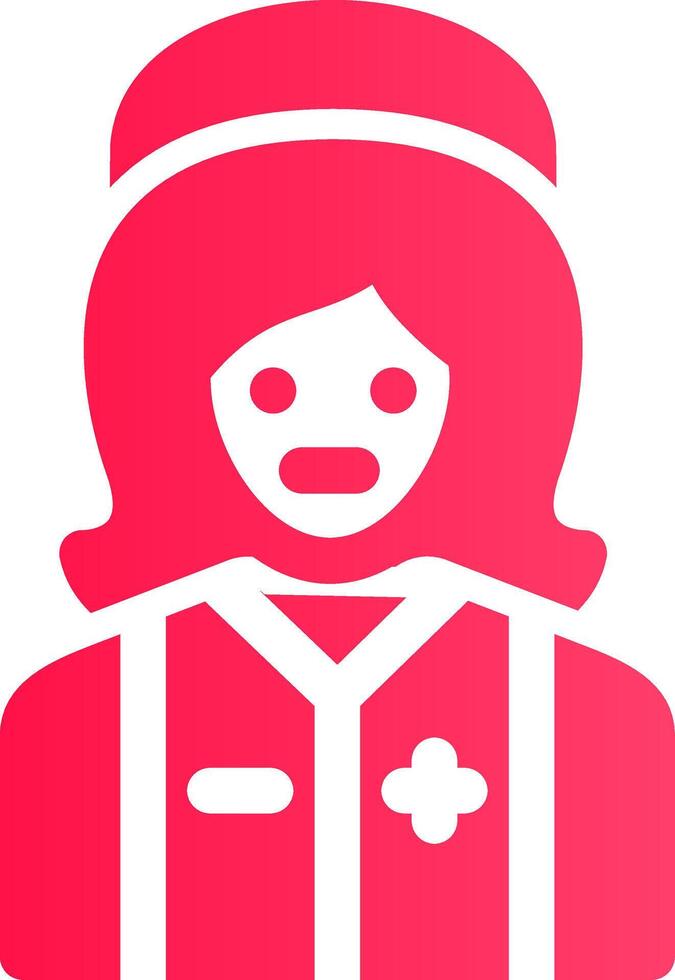 Nurse Creative Icon Design vector