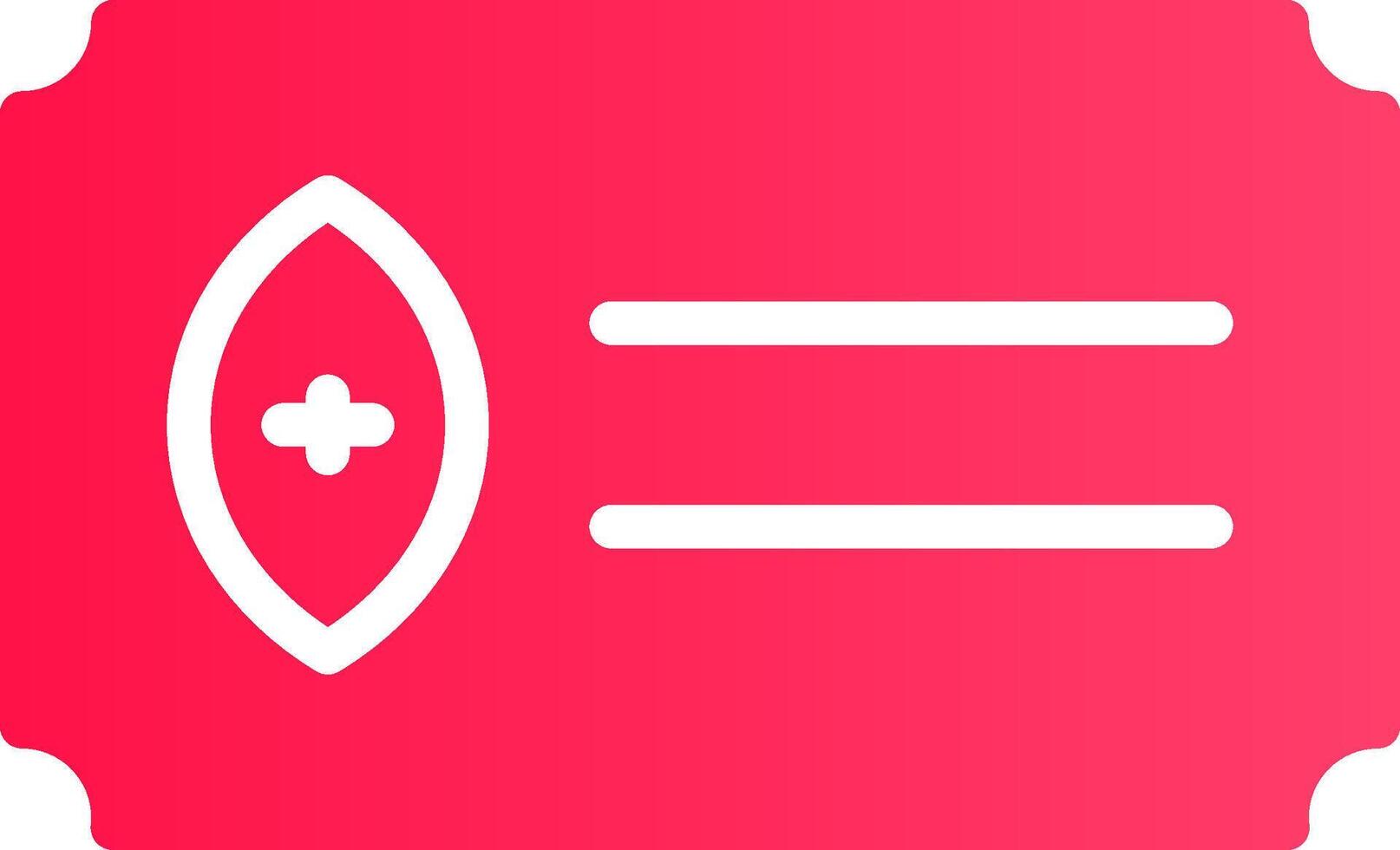 Ticket Creative Icon Design vector