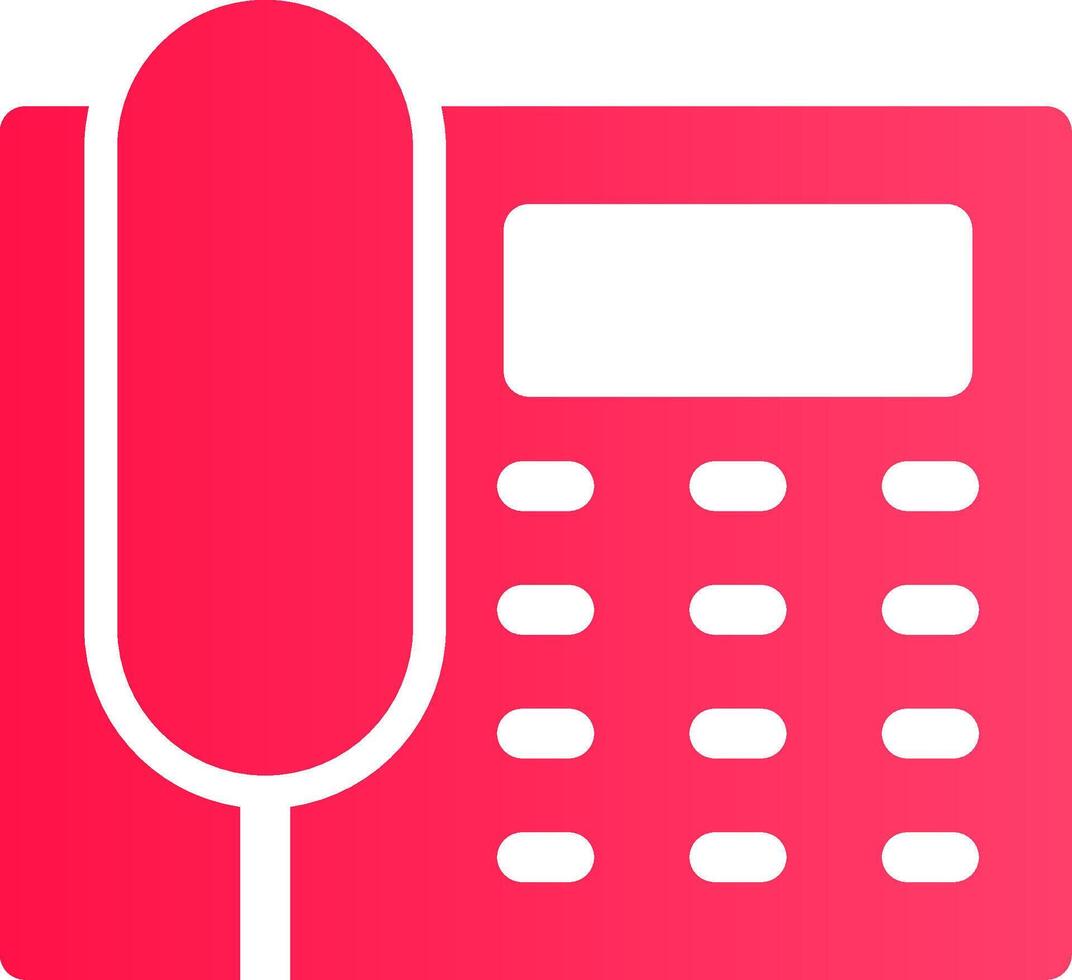 Telephone Creative Icon Design vector