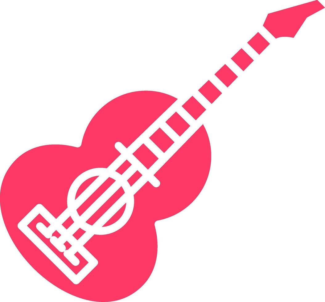 Guitar Creative Icon Design vector