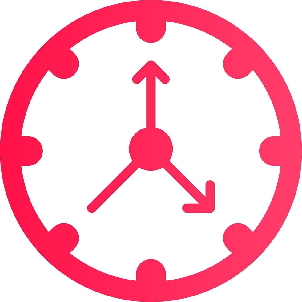 Clock Creative Icon Design vector