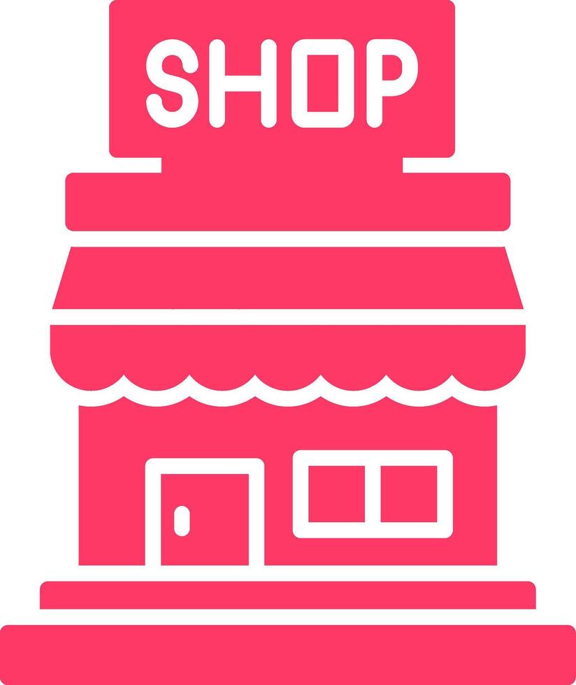 Shop Creative Icon Design vector