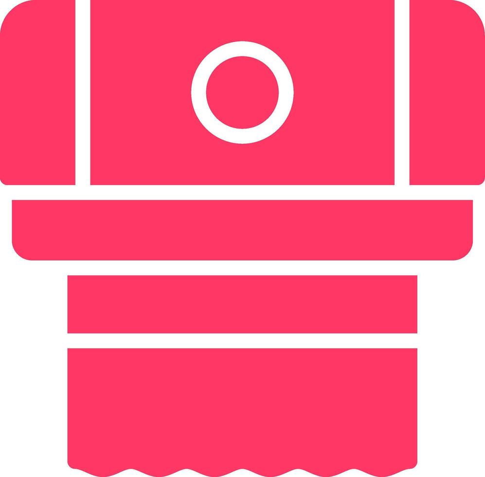 Paper Towel Creative Icon Design vector