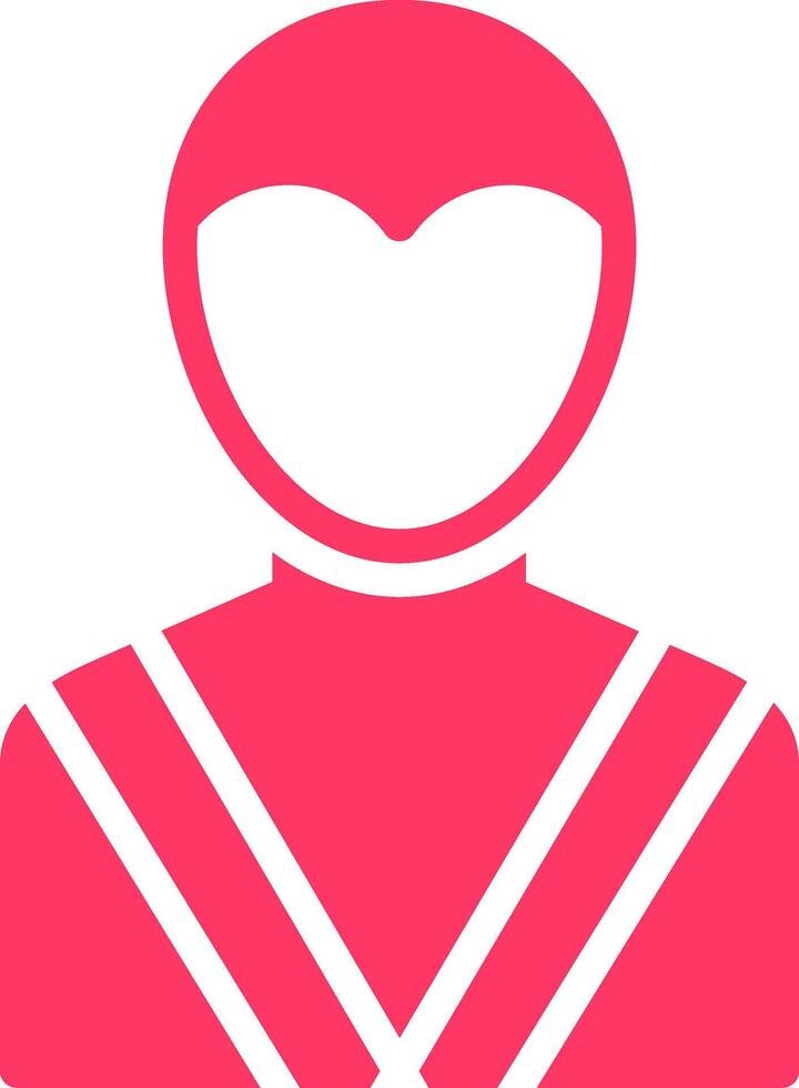 Fighter Creative Icon Design vector