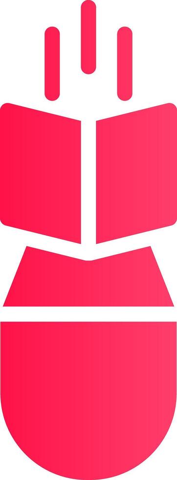 Nuclear Creative Icon Design vector