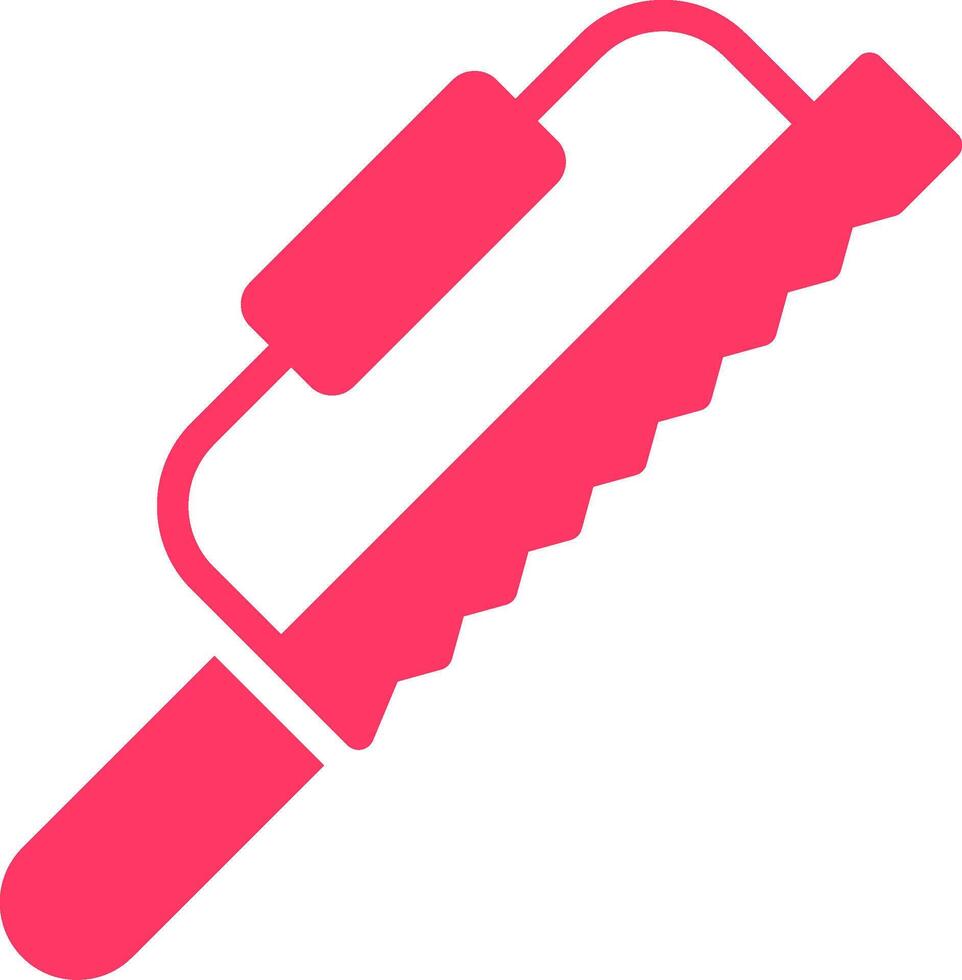 Coping Saw Creative Icon Design vector