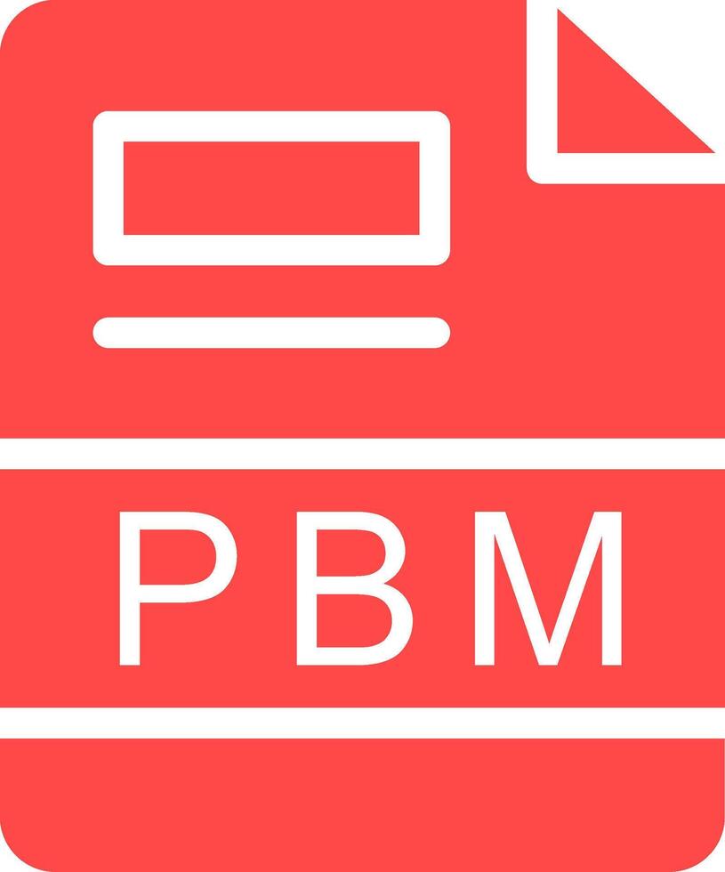 PBM Creative Icon Design vector