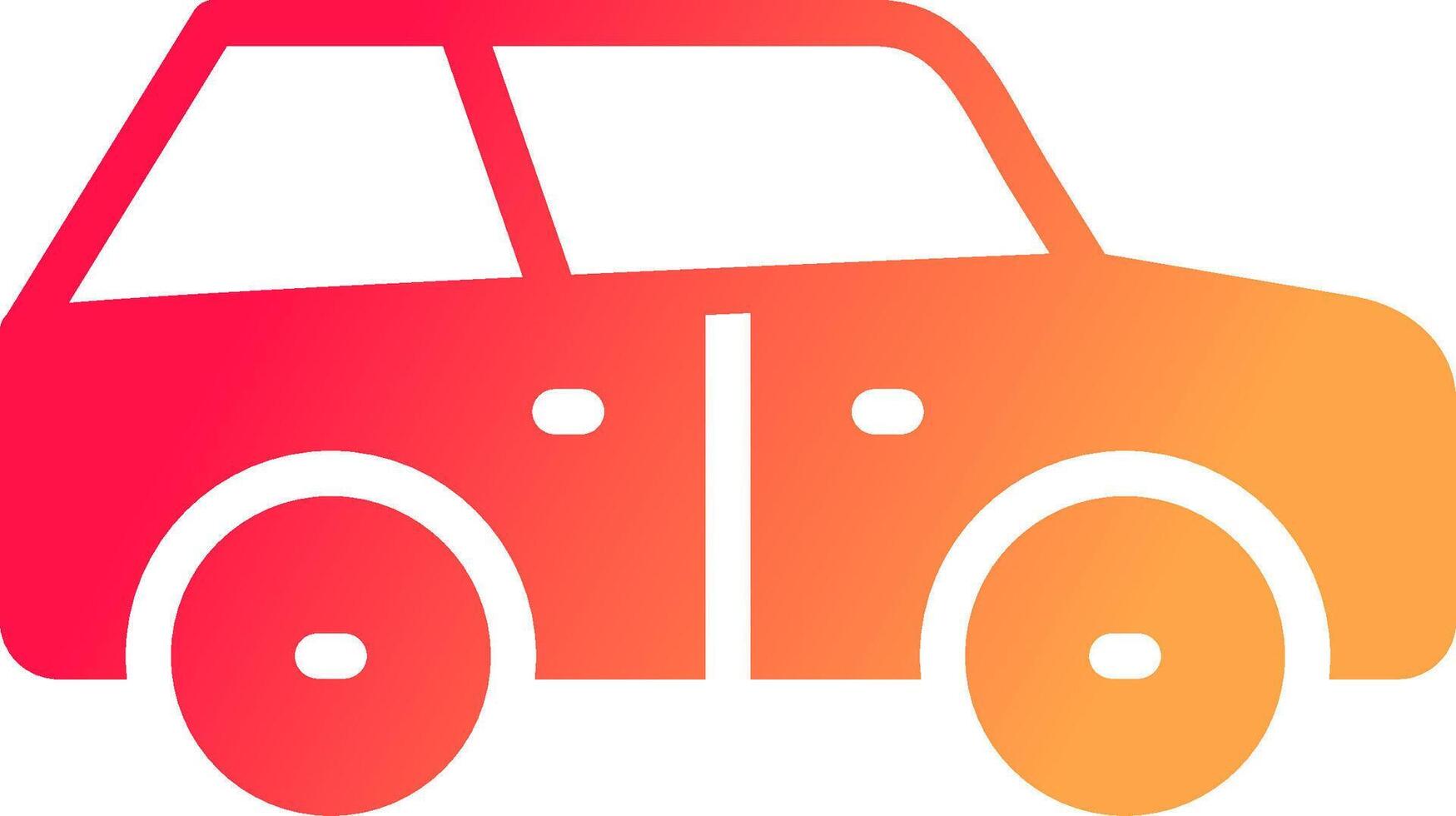 Car Creative Icon Design vector