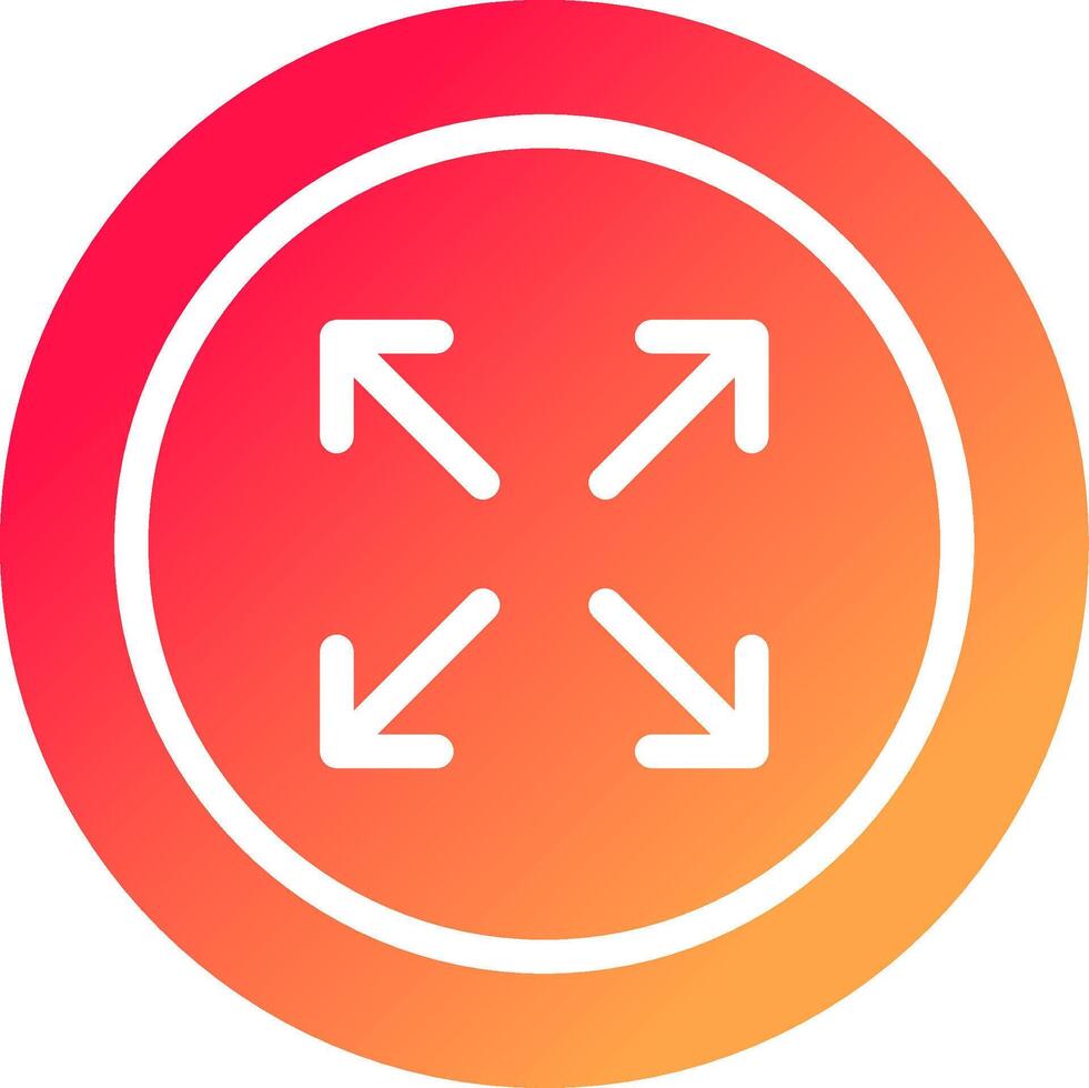 Expand Creative Icon Design vector