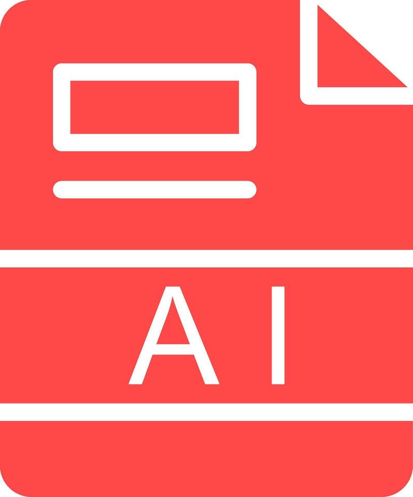 AI Creative Icon Design vector