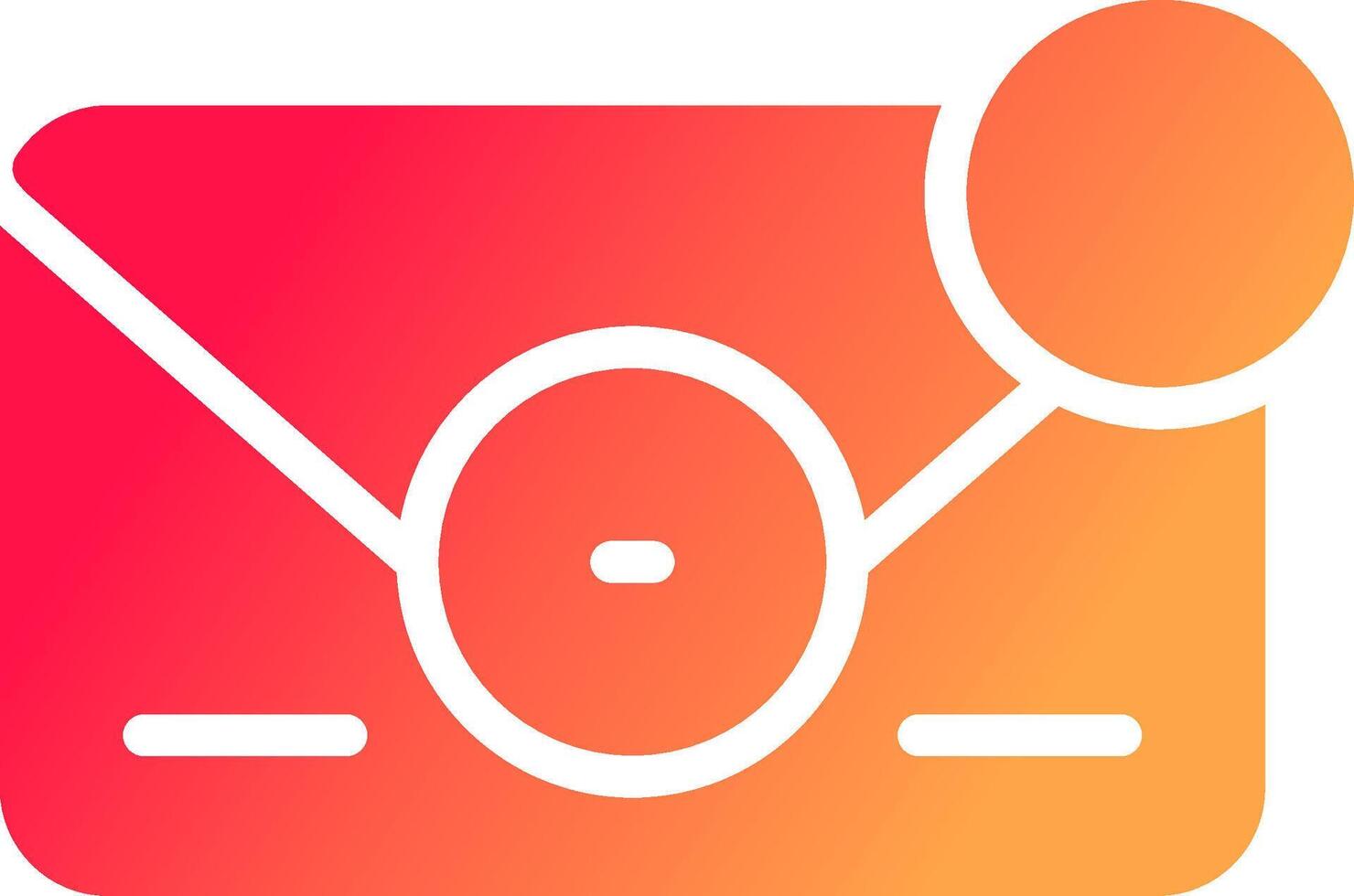 Glyph Gradient Design vector