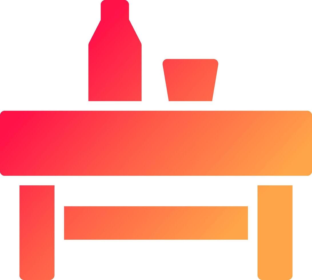 Table Creative Icon Design vector