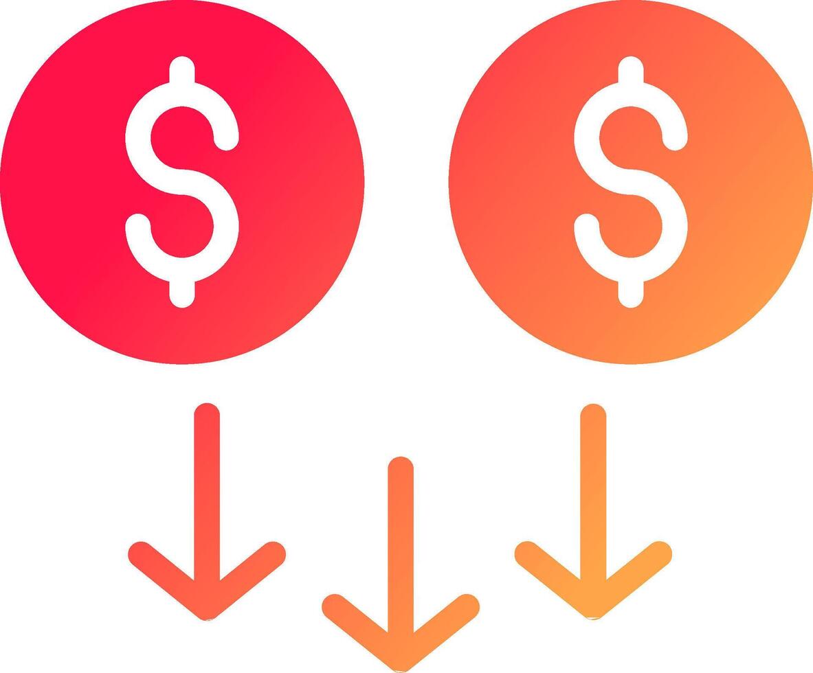 Low Startup Cost Creative Icon Design vector