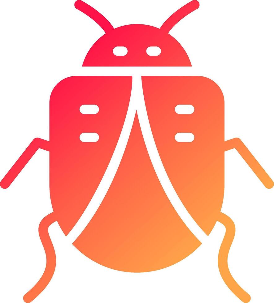 Bug Creative Icon Design vector