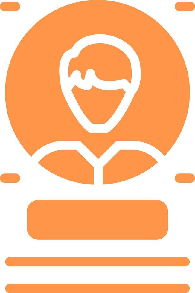 Employee Creative Icon Design vector