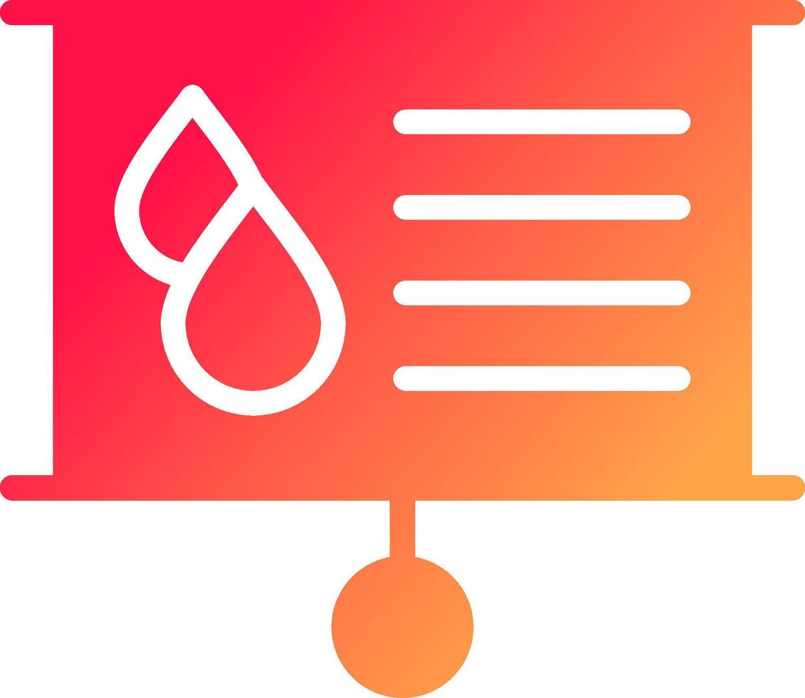 Water Class Creative Icon Design vector