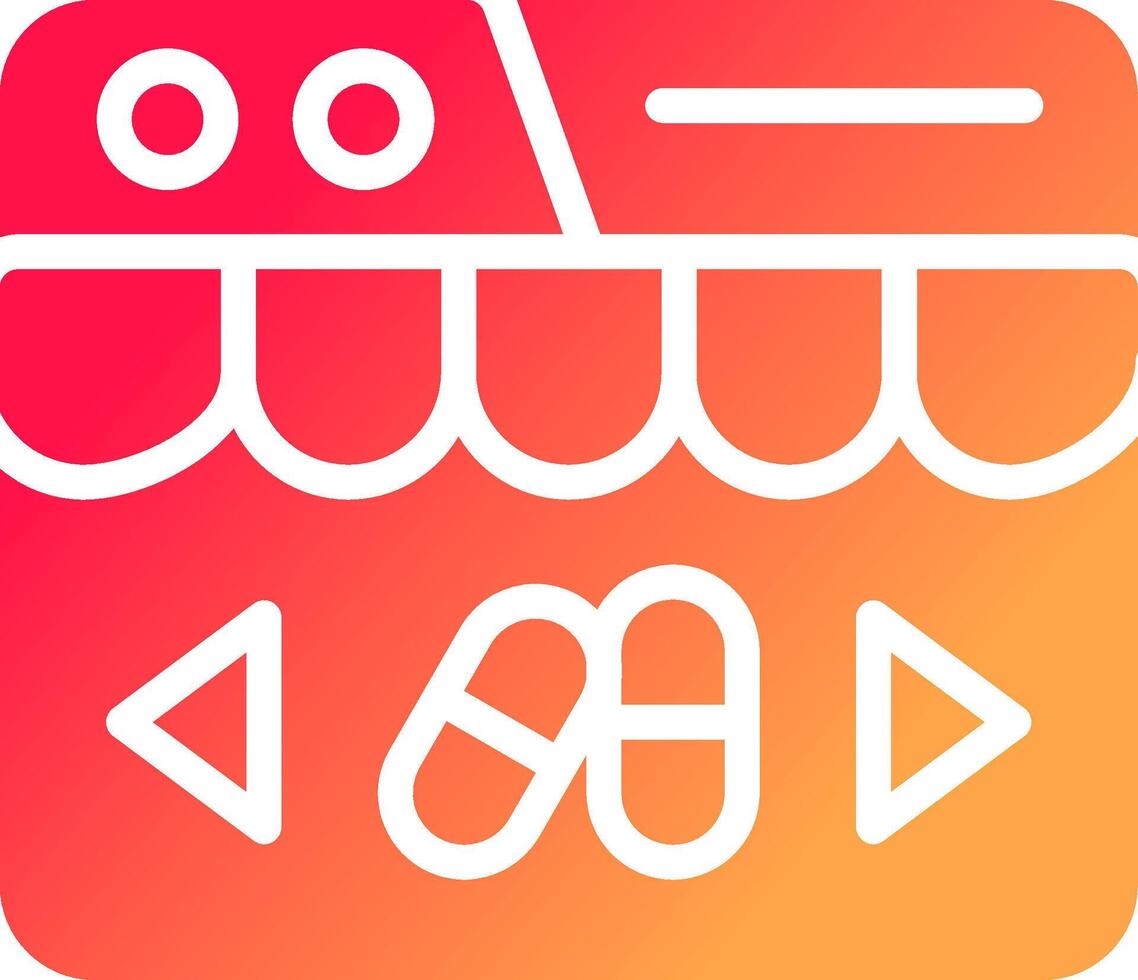 Wide Selection Of Products Creative Icon Design vector
