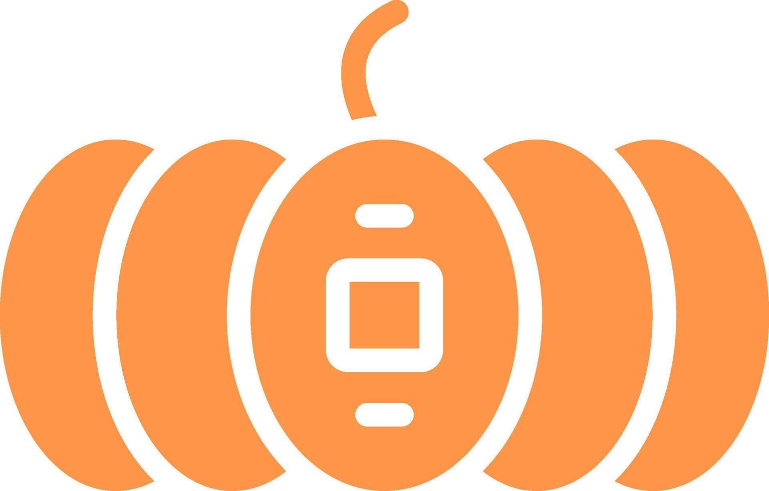 Pumpkin Creative Icon Design vector
