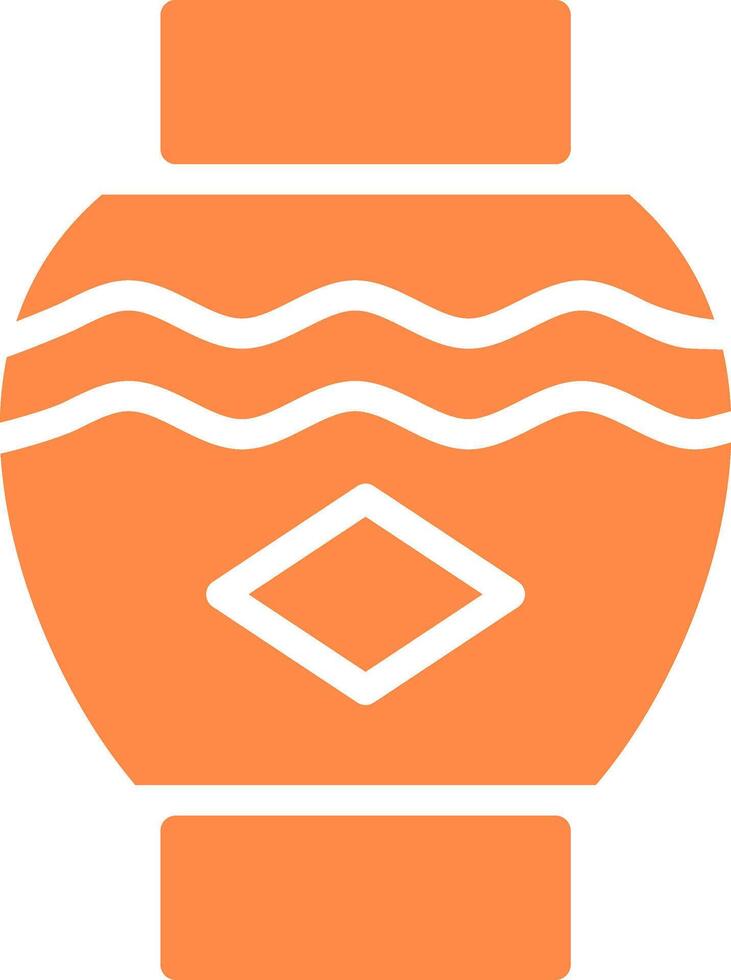 Vase Creative Icon Design vector