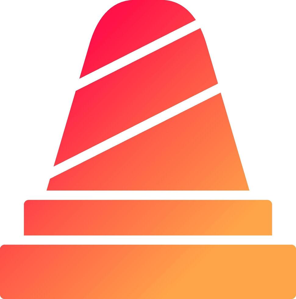 Cone Creative Icon Design vector