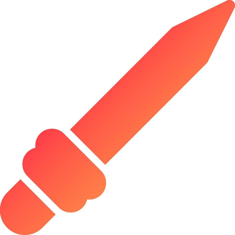 Balloon Sword Creative Icon Design vector