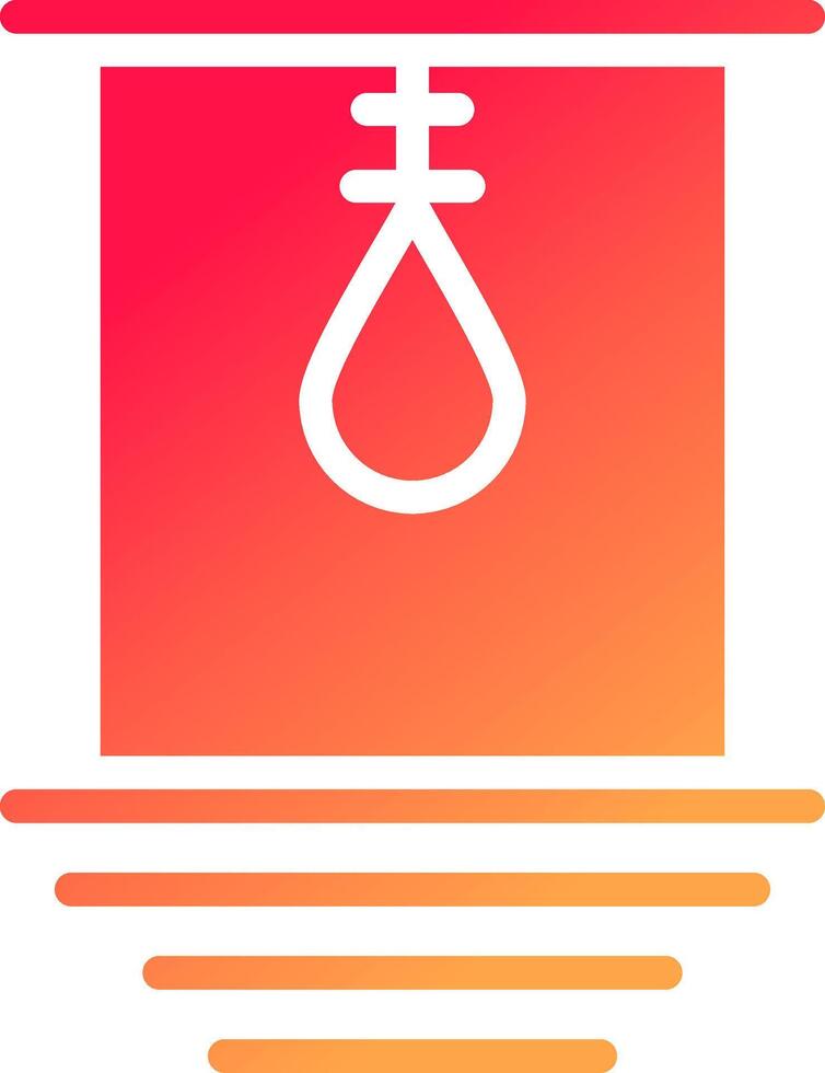Gallows Creative Icon Design vector