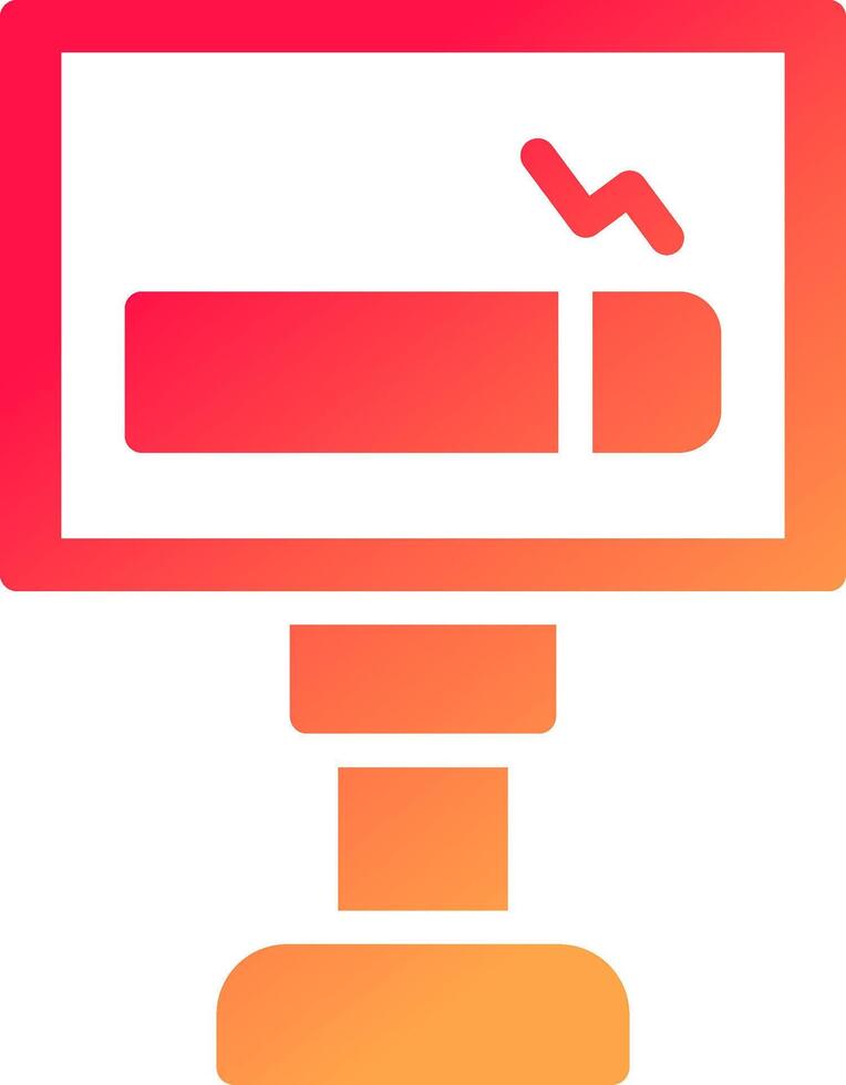 Smoking Area Creative Icon Design vector
