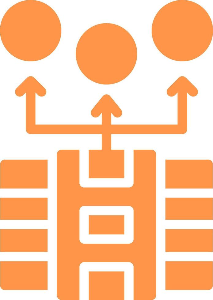 Crowdfunding Creative Icon Design vector