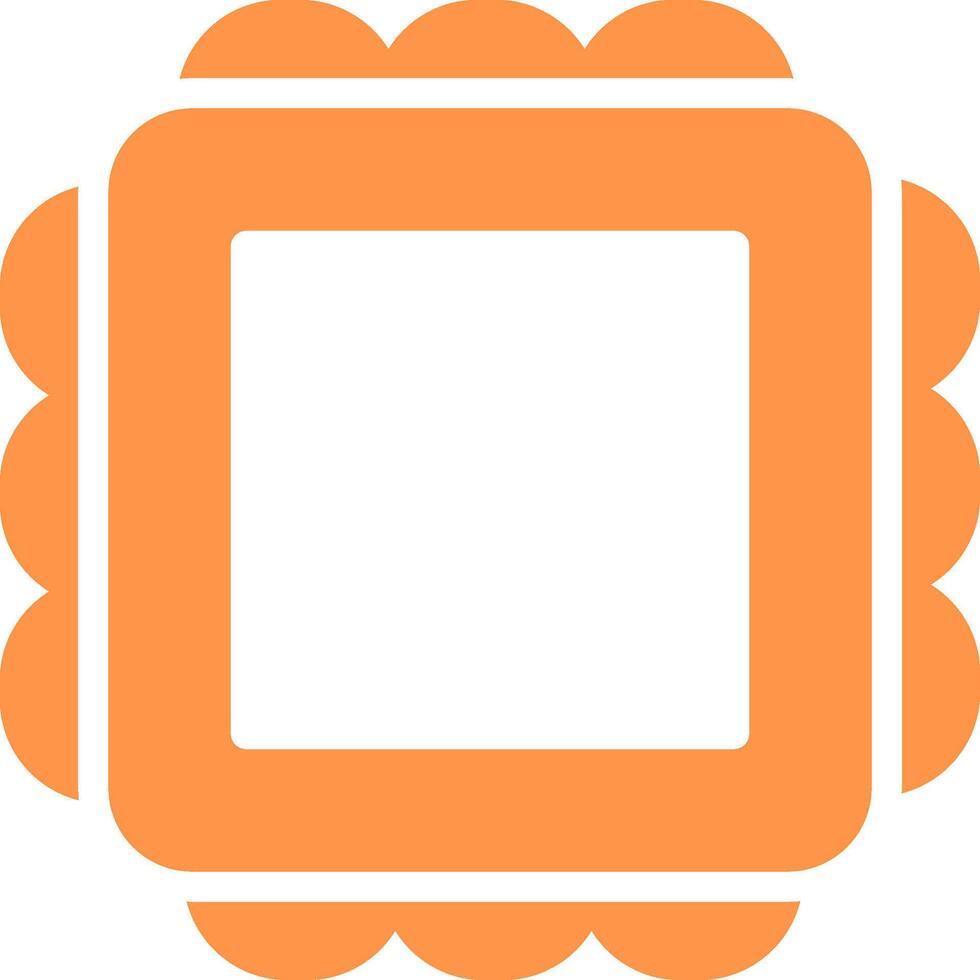Magic Mirror Creative Icon Design vector