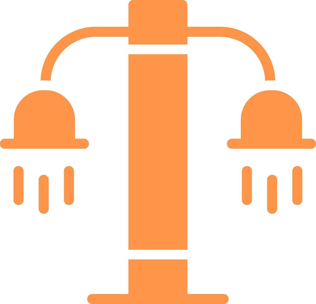 Shower Creative Icon Design vector