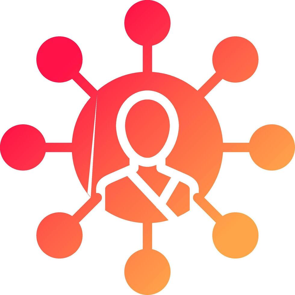 Networking Creative Icon Design vector