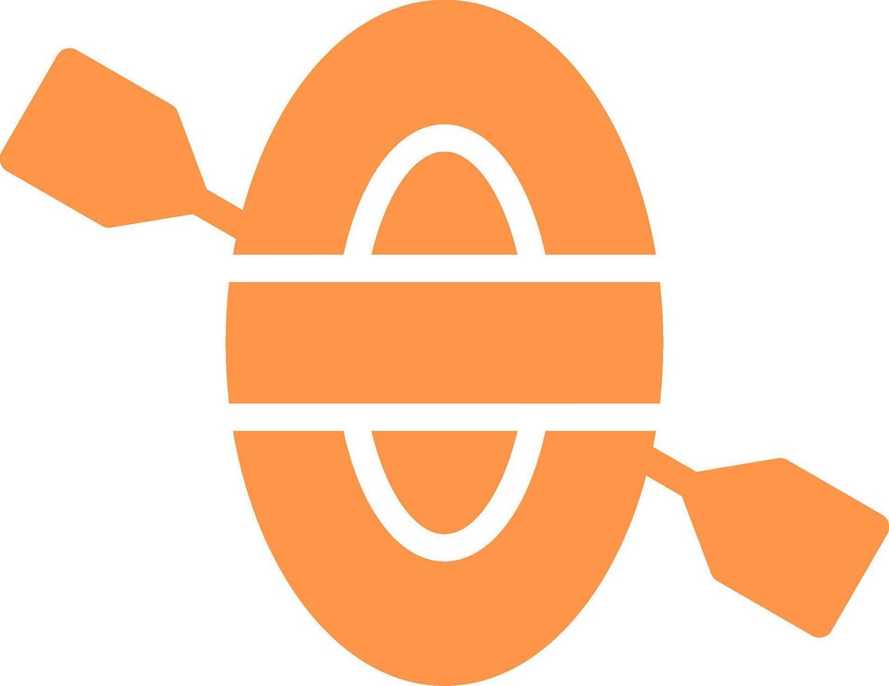 Kayak Creative Icon Design vector