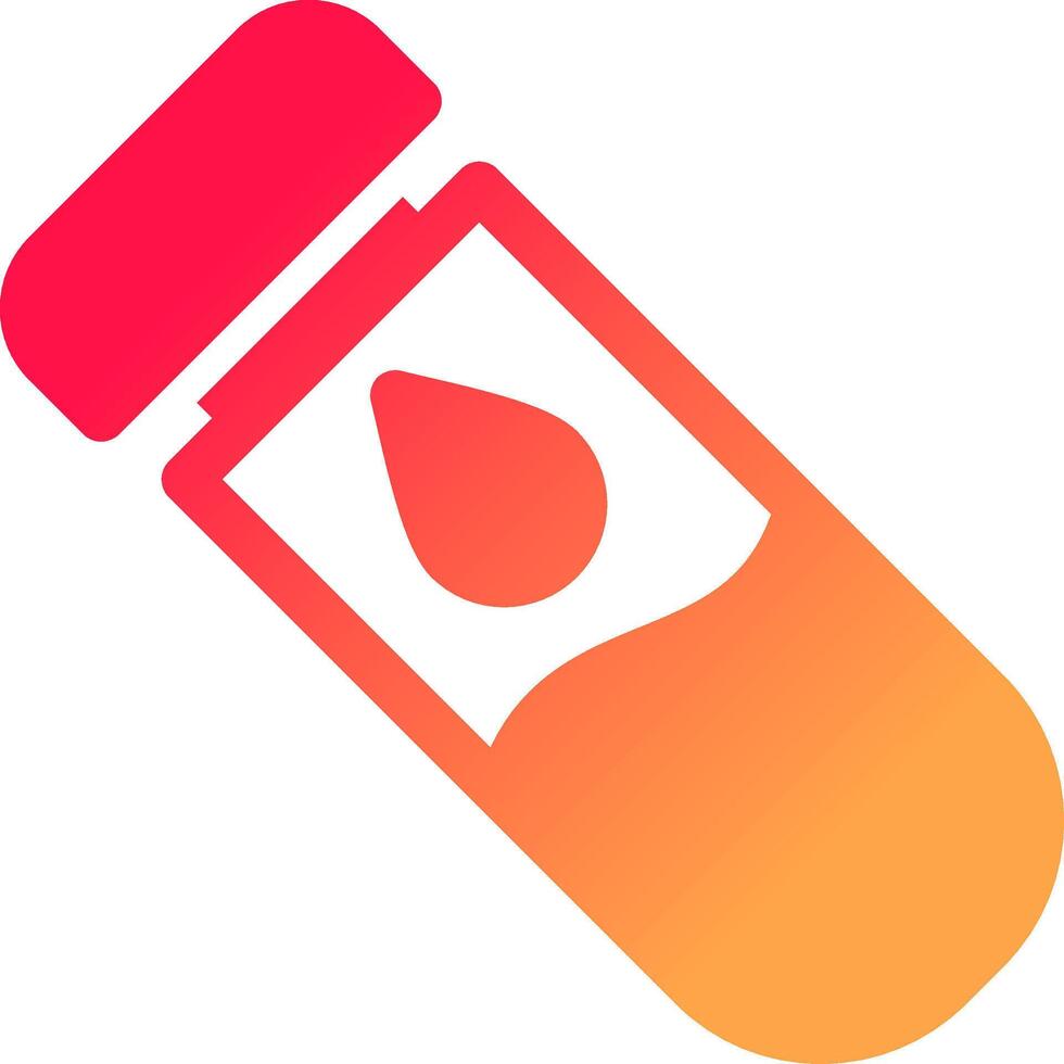 Test Tube Creative Icon Design vector