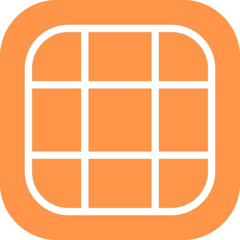 Grid Creative Icon Design vector